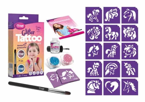 Tytoo | Glitter tattoo horses & unicorns - Afbeelding 2