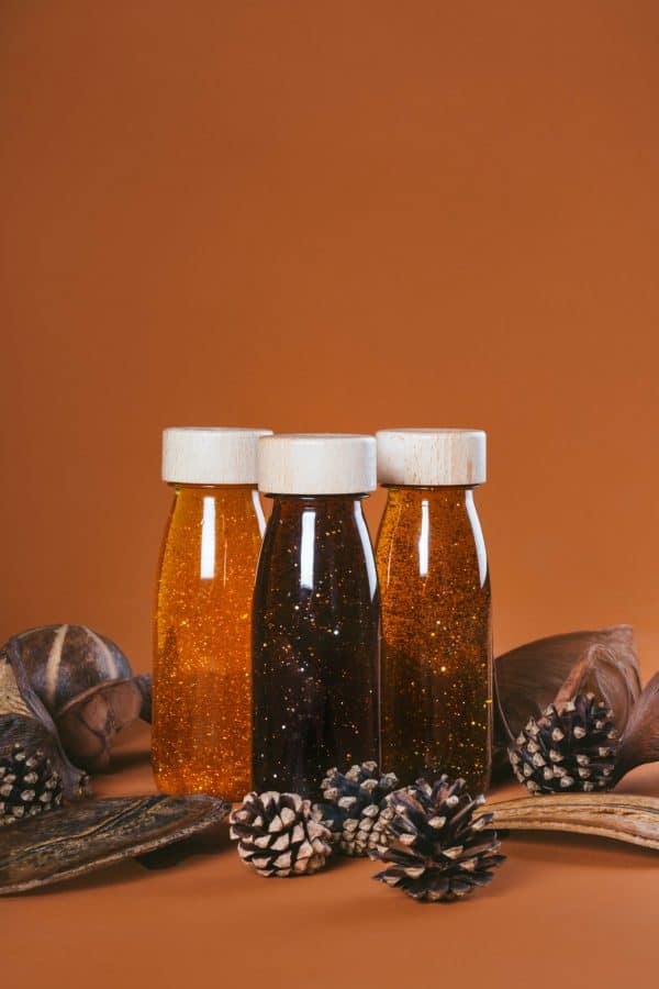 Petit Boum | Sensorische fles - Bruin - Afbeelding 3