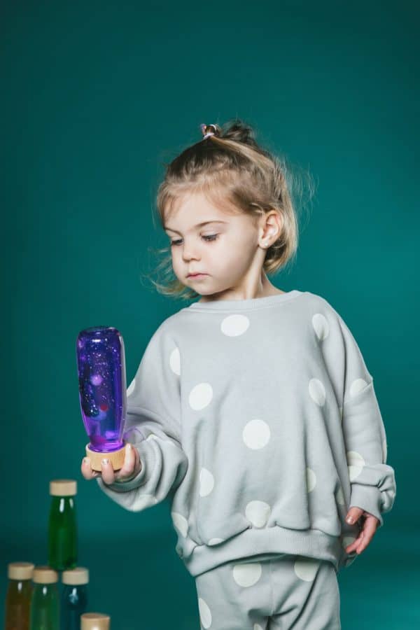 Petit Boum | Sensorische fles - Paars - Afbeelding 3
