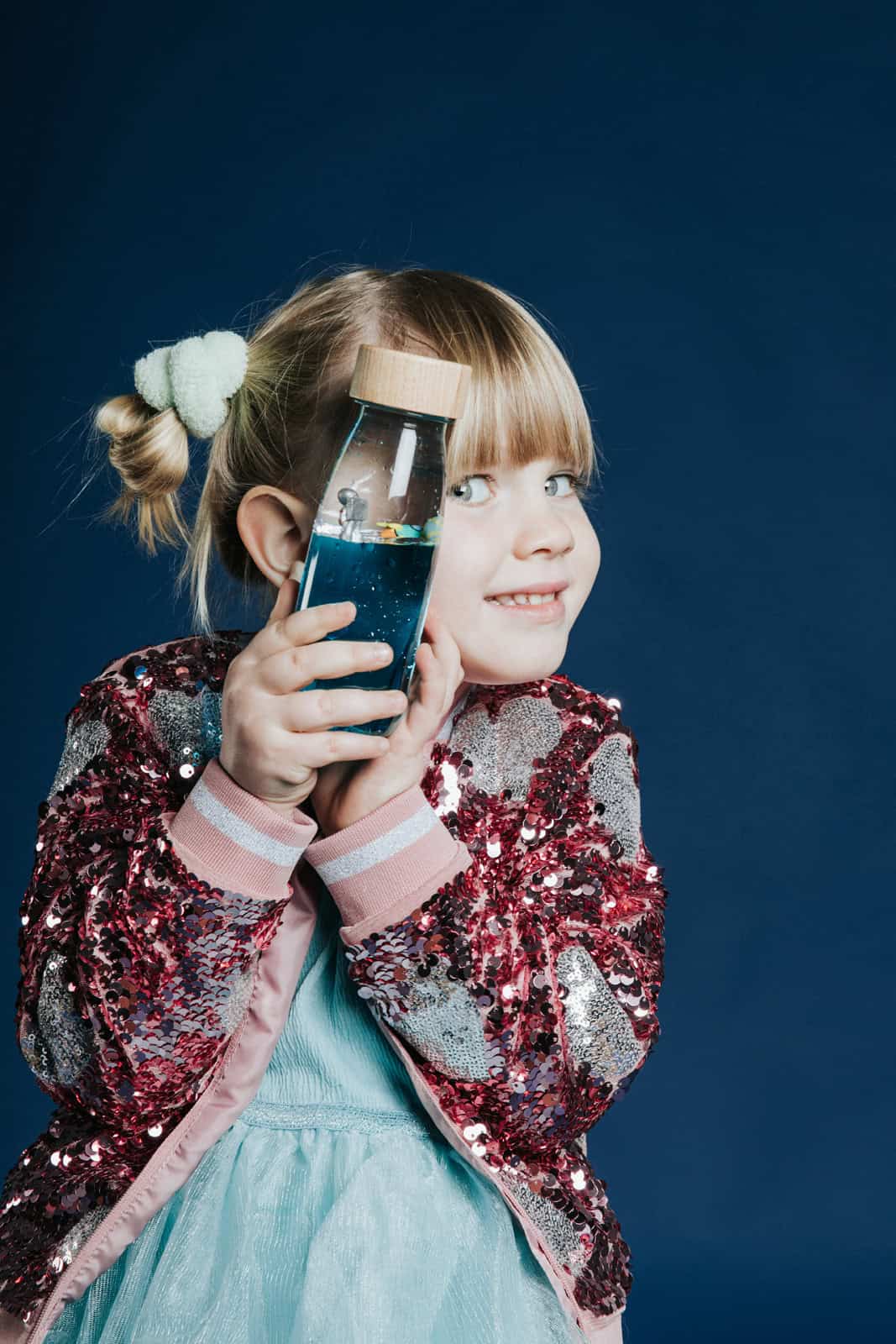 Petit Boum | Sensorische fles - Universum - Afbeelding 2