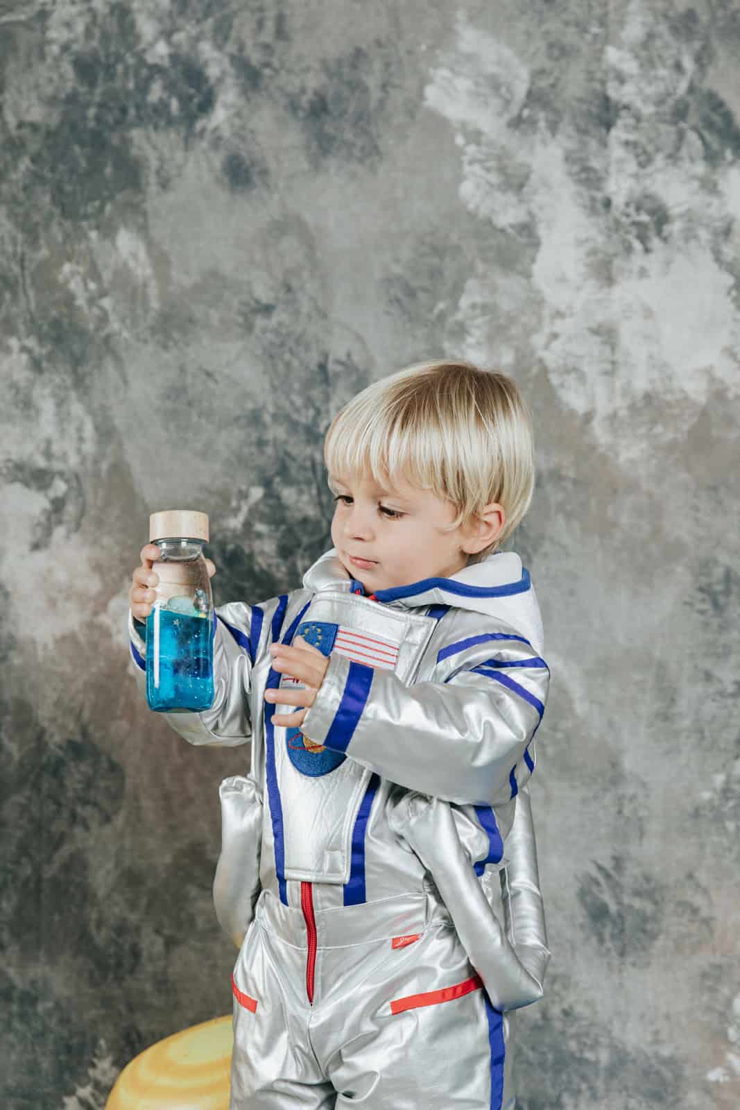 Petit Boum | Sensorische fles - Universum - Afbeelding 4