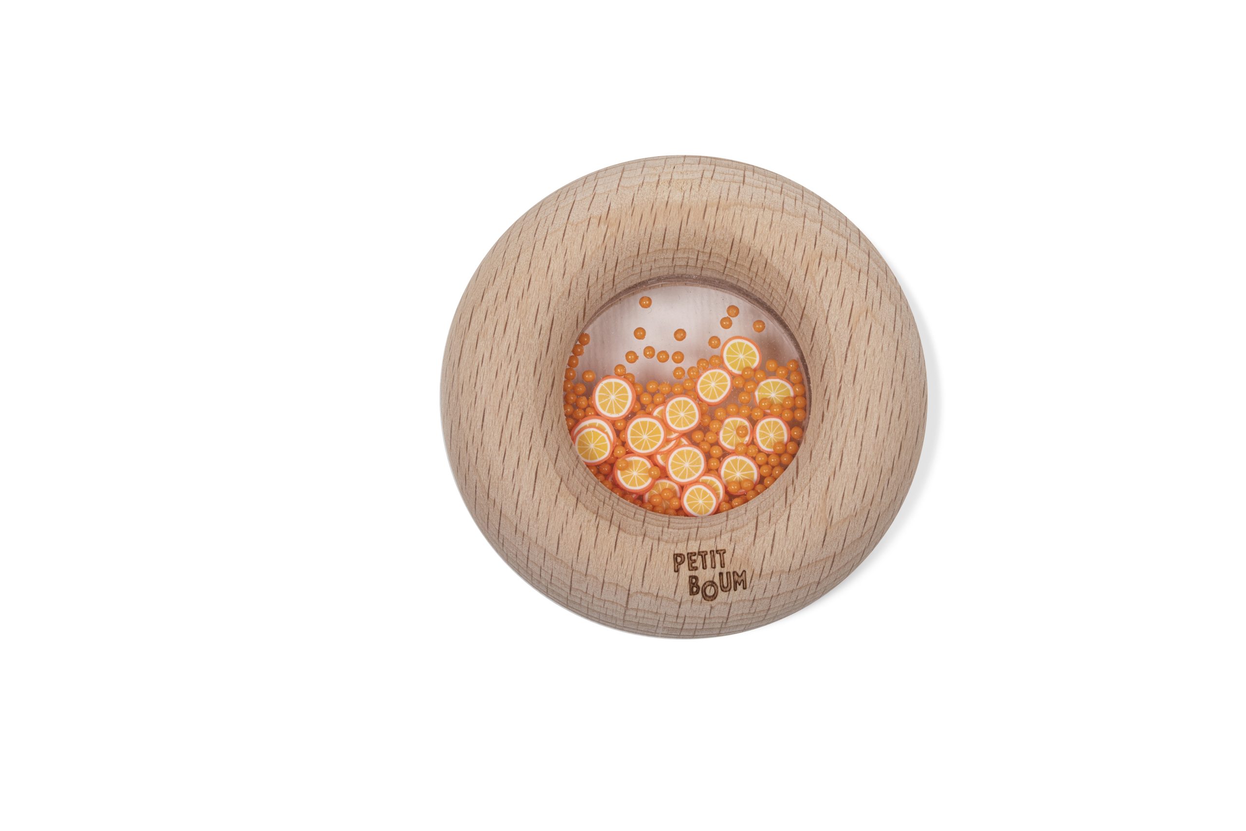 Petit Boum | Sensorische Donut - Sinaasappel - Afbeelding 2