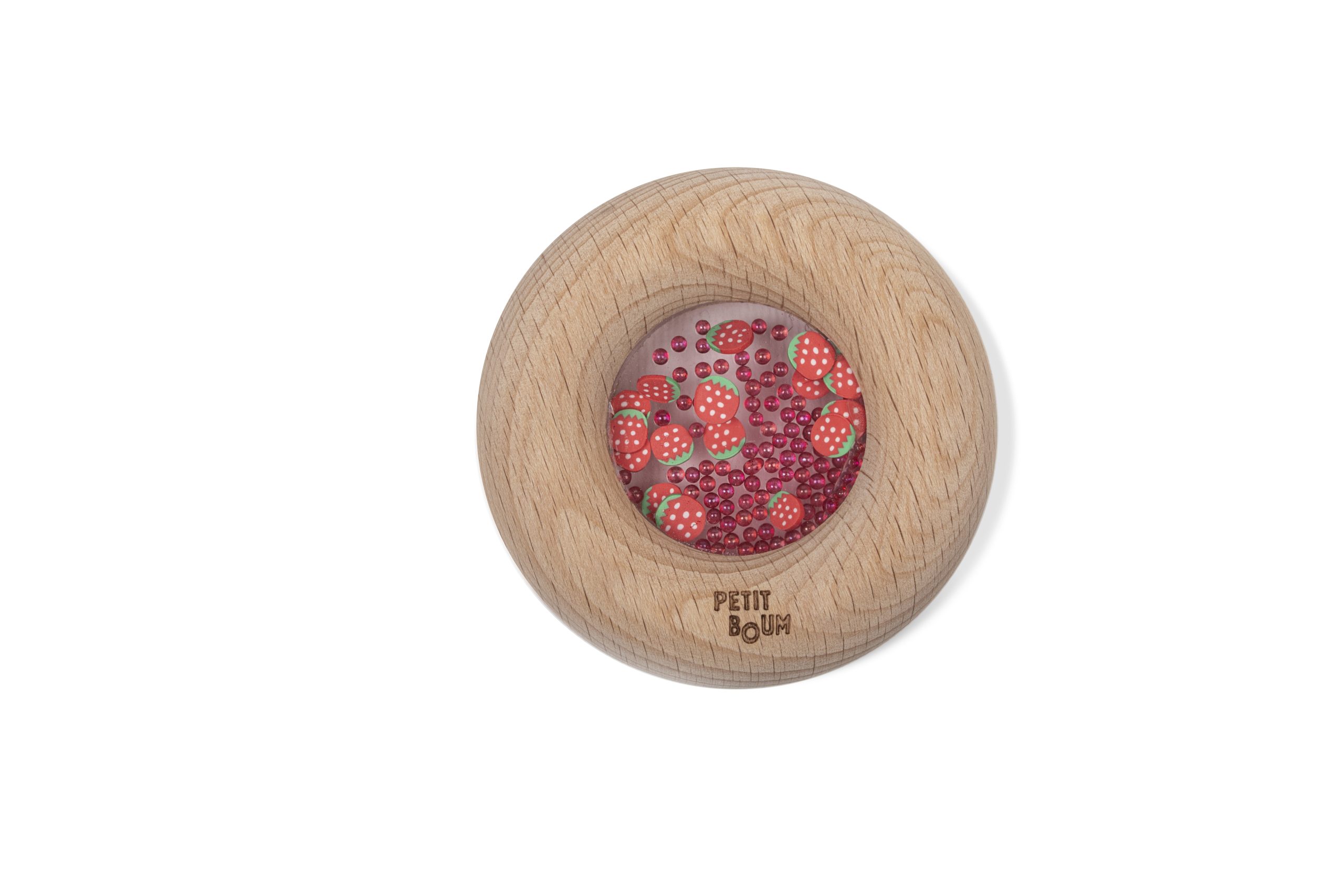 Petit Boum | Sensorische Donut - Aardbei - Afbeelding 2