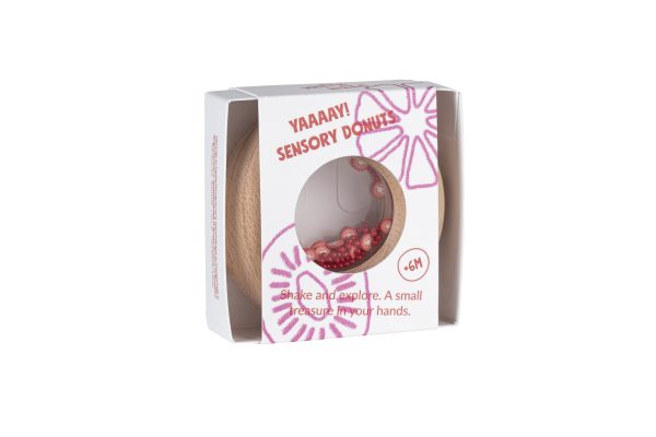 Petit Boum | Sensorische Donut - Tomaat