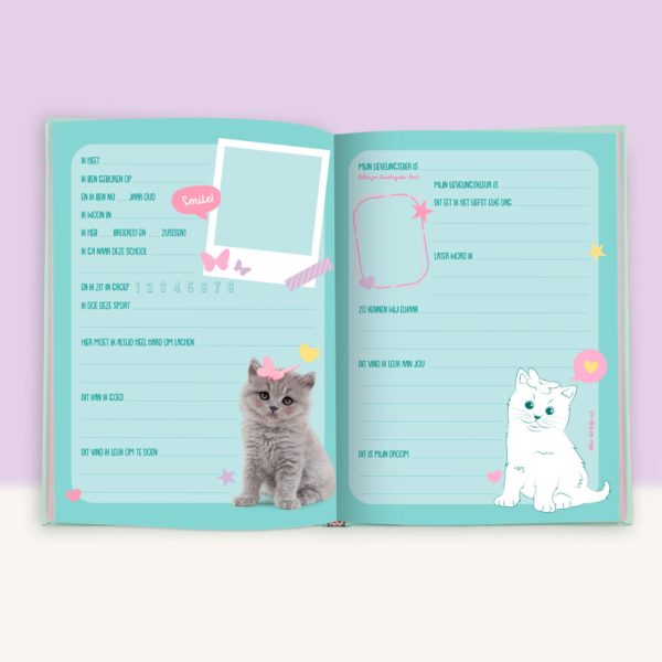 Studio Pets |  Vriendenboek Ragdoll Mousie en Britse Langhaar Missy - Afbeelding 3