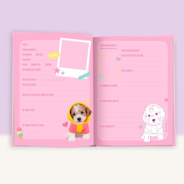 Studio Pets | Vriendenboek Toy Poodle Cookie en Pomeriaan PomPom - Afbeelding 4