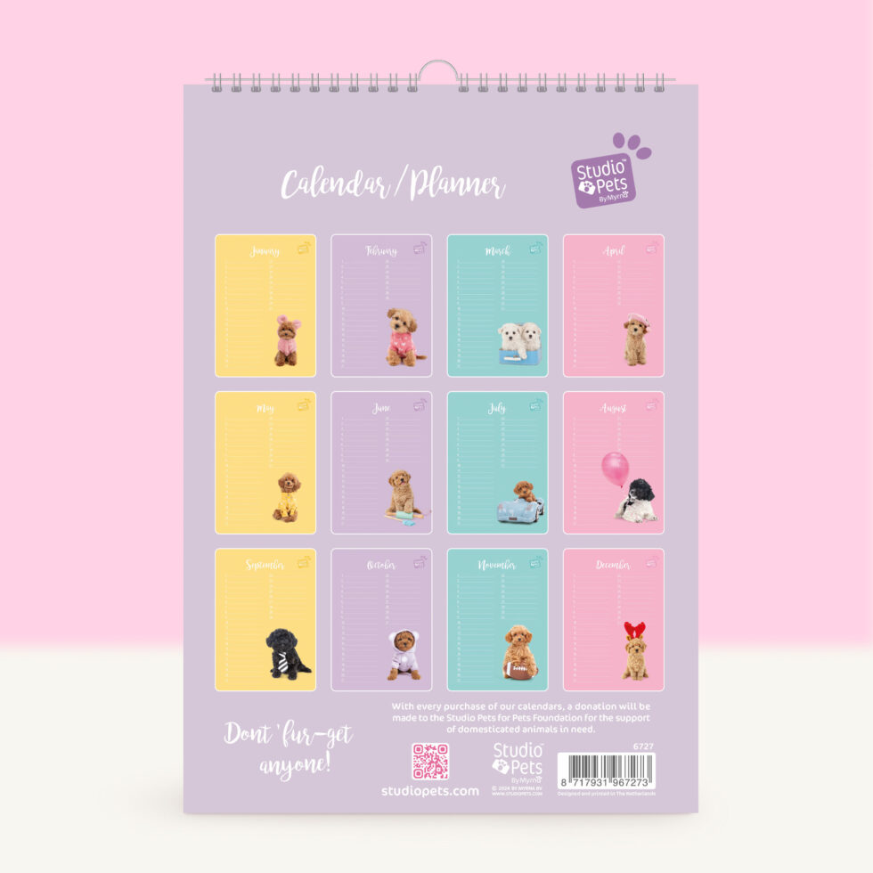 Studio Pets | Verjaardagskalender - Toy Poedel Puppy - Afbeelding 3