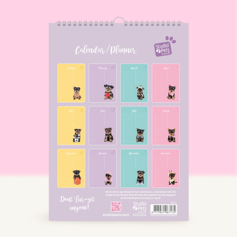 Studio Pets | Verjaardagskalender - Yorkshire Terrier Puppy - Afbeelding 3