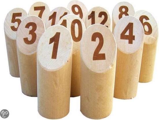 Mölkky - Fins houten werpspel - Afbeelding 3