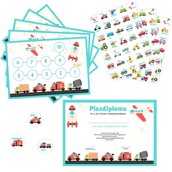 Beloningssysteem Set | Voertuigen