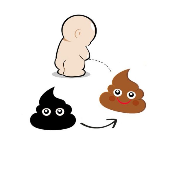 Magische Plasstickers Emoji Drol - 2 Verkleurende Stickers voor Zindelijkheidstraining - Afbeelding 2
