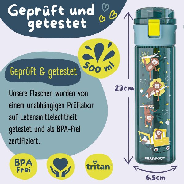 Bearfoot | Drinkfles - Graafmachine - Afbeelding 6