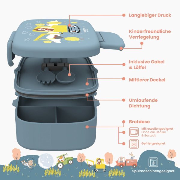 Bearfoot | Lunchbox vakken - Graafmachine - Afbeelding 6