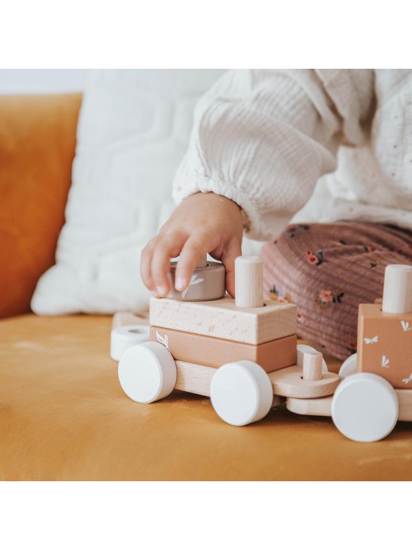 Label Label | Blokkentrein - Nougat - Afbeelding 7