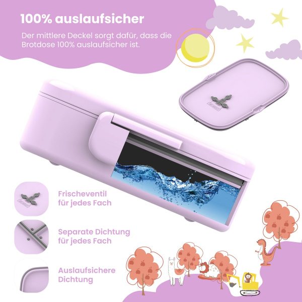 Bearfoot | Lunchbox Vakken - Lama - Afbeelding 2