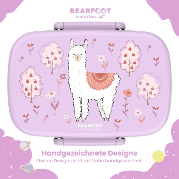 Bearfoot | Lunchbox Vakken - Lama - Afbeelding 6