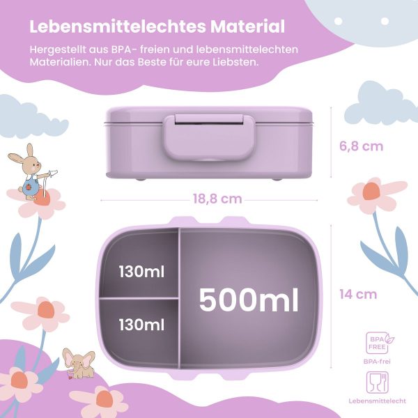 Bearfoot | Lunchbox Vakken - Lama - Afbeelding 5