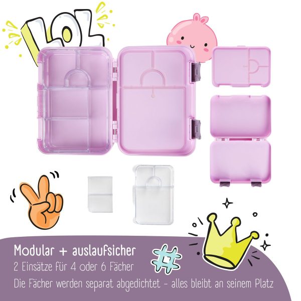 Bearfoot | Bento Box - Lila - Afbeelding 4
