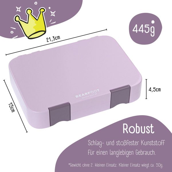 Bearfoot | Bento Box - Lila - Afbeelding 2