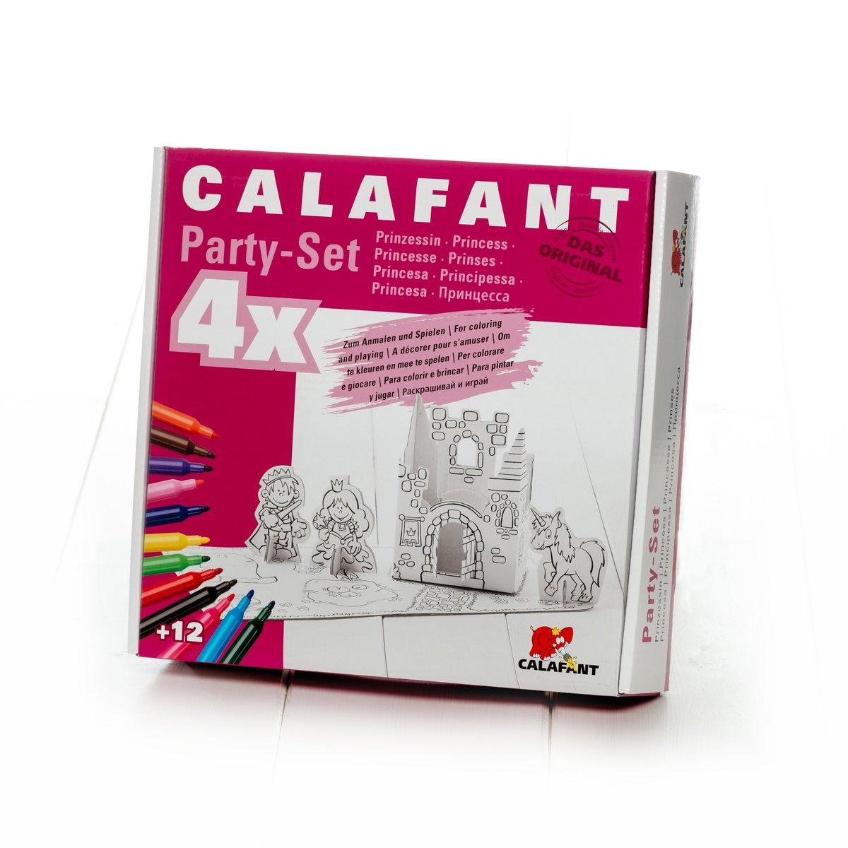 Calafant | Feest set Prinses 4x - Afbeelding 4