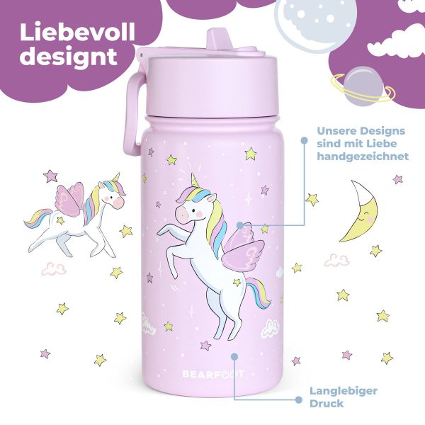 Bearfoot | Thermo Drinkfles - Unicorn - Afbeelding 6