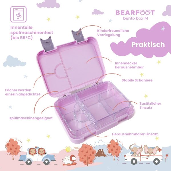 Bearfoot | Bento Box - Unicorn - Afbeelding 4