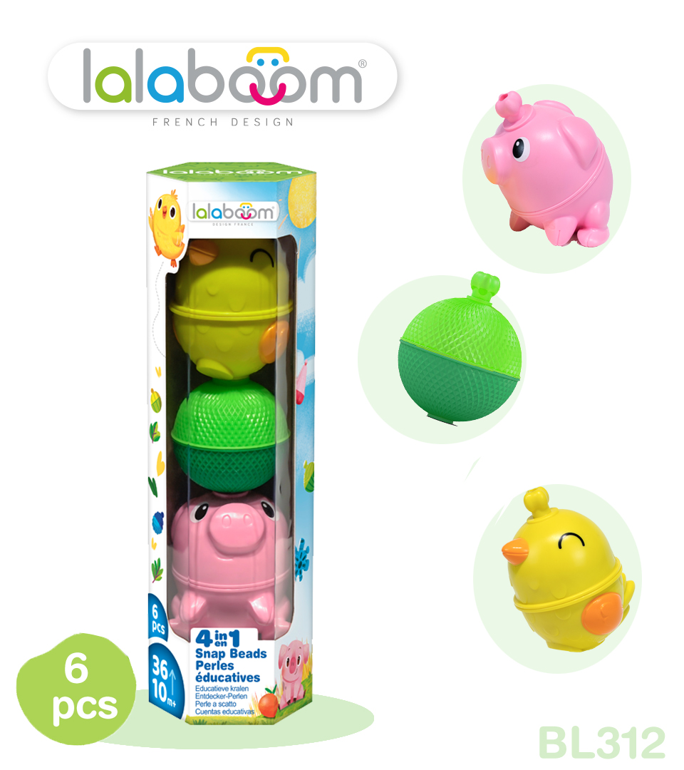 Lalaboom – Set dieren Kip en Varken - Afbeelding 3