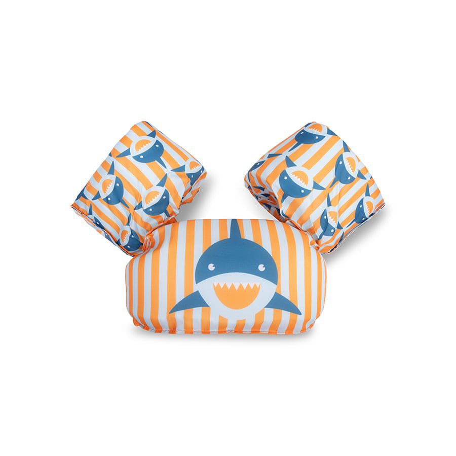 Swim Essentials | Tropical Shark - Meerkleurige Puddle Jumper 2-6 jaar