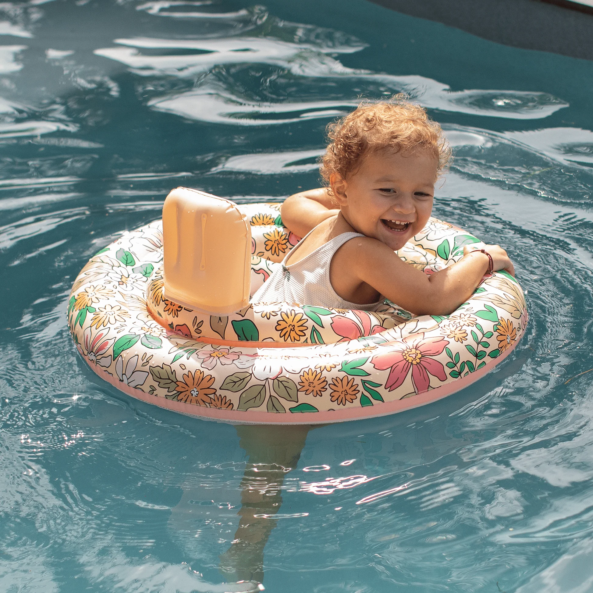 Swim Essentials | Blossom - Meerkleurige Baby Float 0-1 jaar - Afbeelding 5