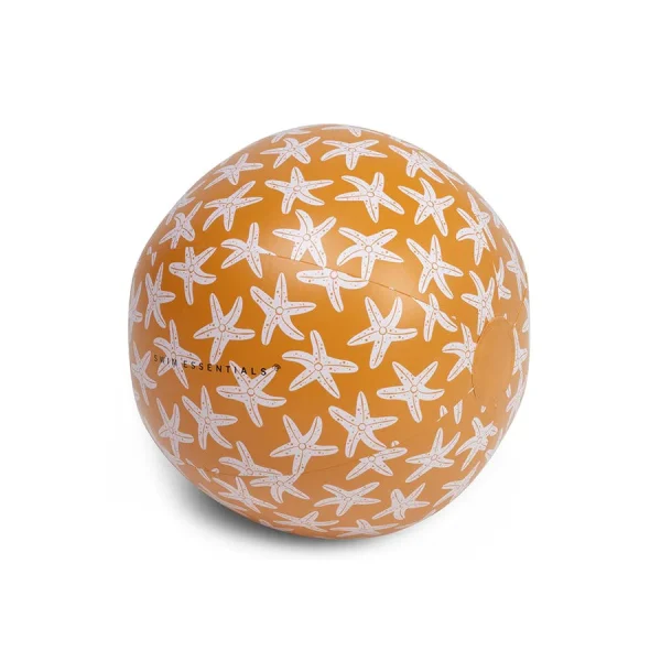 Swim Essentials | Seastar - Oranje/Witte Strandbal Ø 51 cm