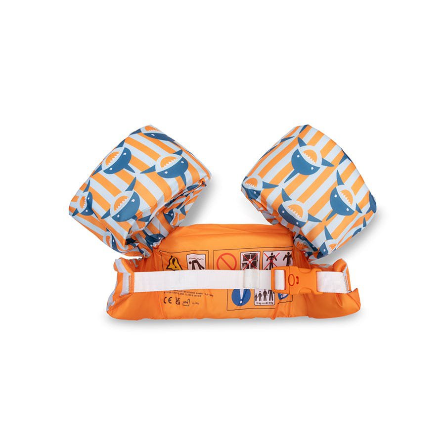 Swim Essentials | Tropical Shark - Meerkleurige Puddle Jumper 2-6 jaar - Afbeelding 3