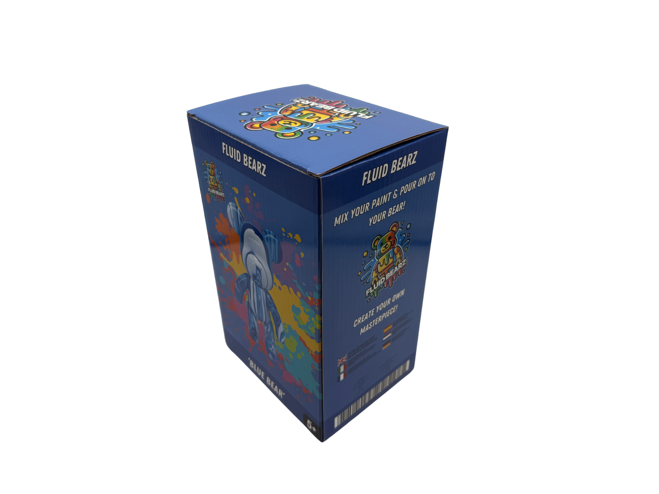 Teddy Mountain | Fluid Bearz – Blauwe beer - Afbeelding 5