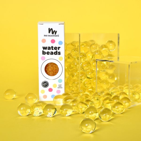 Sensorische absorberende waterparels | Geel