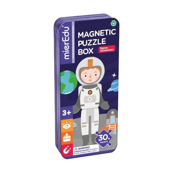 MierEdu | Magnetische puzzeldoos - Ruimtevaarders