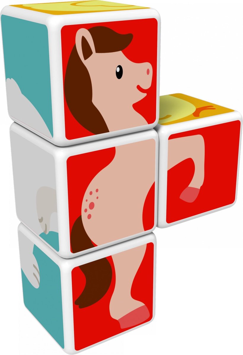 Geomag | Magicube Dierenvrienden + Kaarten - Afbeelding 6