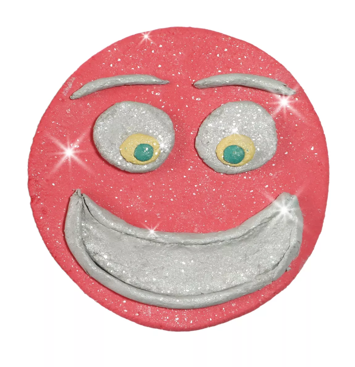 Primo | Zelfhardende Modelleerklei - Rood Glitter - Afbeelding 4