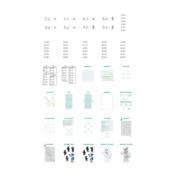 Kidywolf | Refill Kidydraw Mini - 'Spelletjes & Onderwijs' - Afbeelding 3
