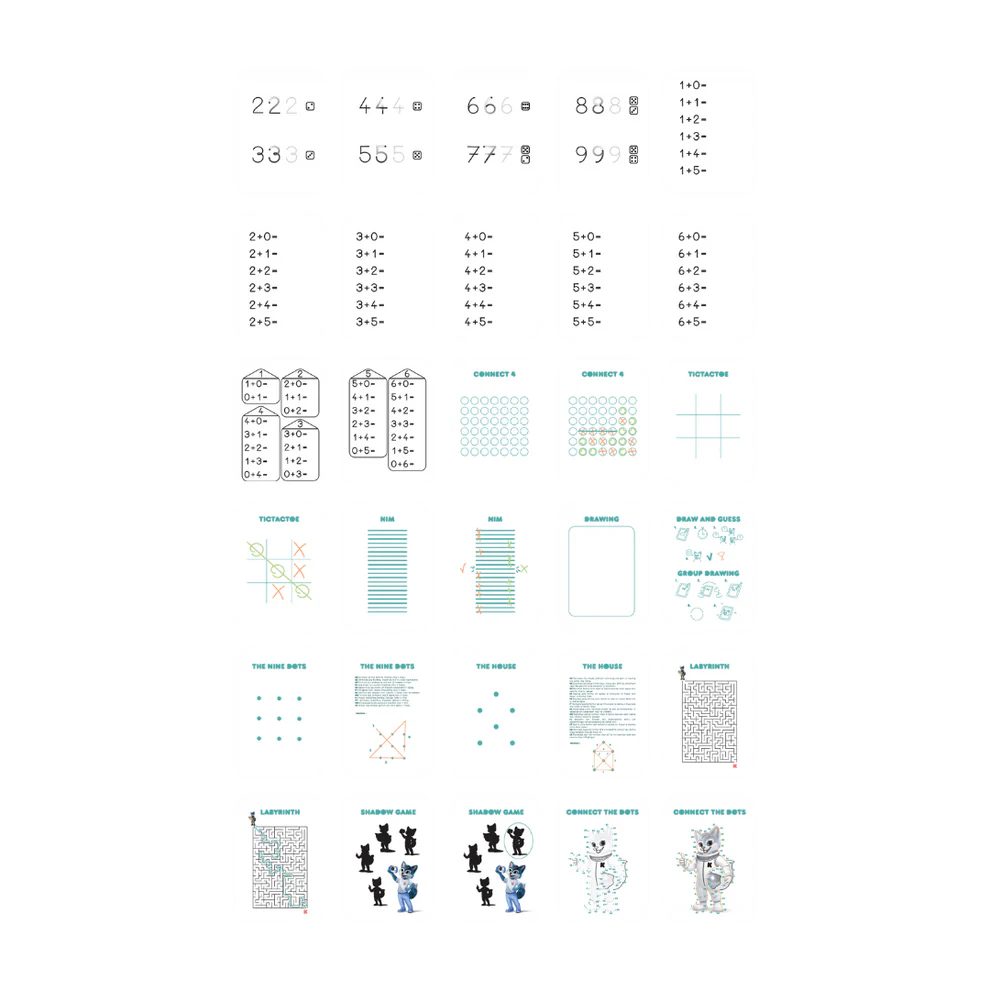 Kidywolf | Refill Kidydraw Mini - 'Spelletjes & Onderwijs' - Afbeelding 3