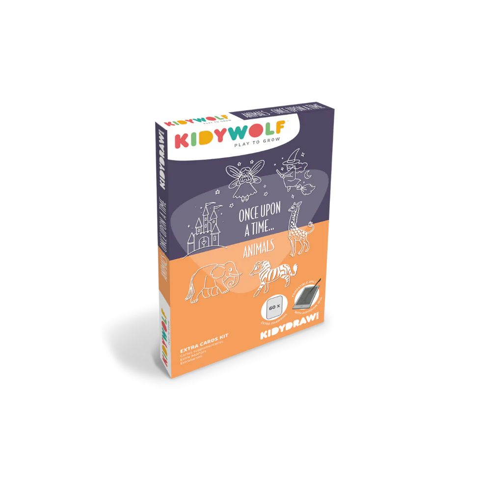 Kidywolf | Refill Kidydraw Mini - 'Er was een' & Dieren