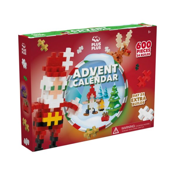 Plus-Plus | Adventkalender - Santa's world