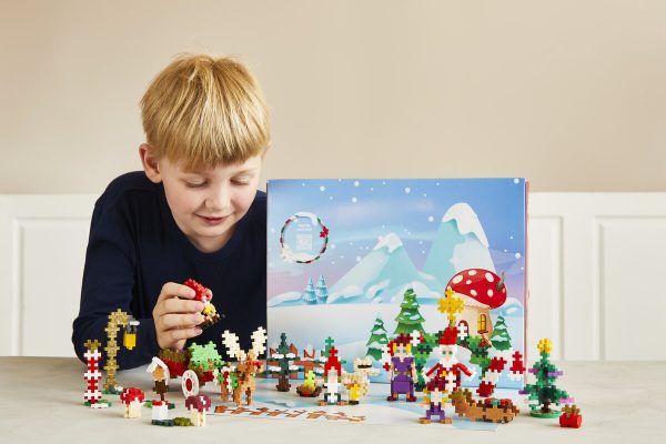 Plus-Plus | Adventkalender - Santa's world - Afbeelding 2