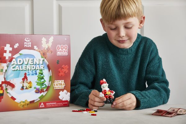 Plus-Plus | Adventkalender - Santa's world - Afbeelding 3