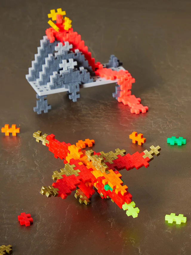 Plus Plus | Tube Draak 100 stuks - Afbeelding 6