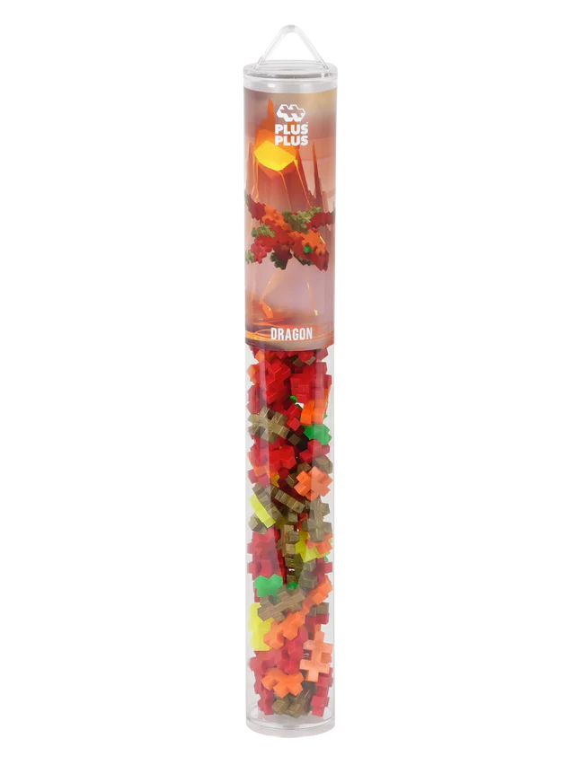 Plus Plus | Tube Draak 100 stuks - Afbeelding 4