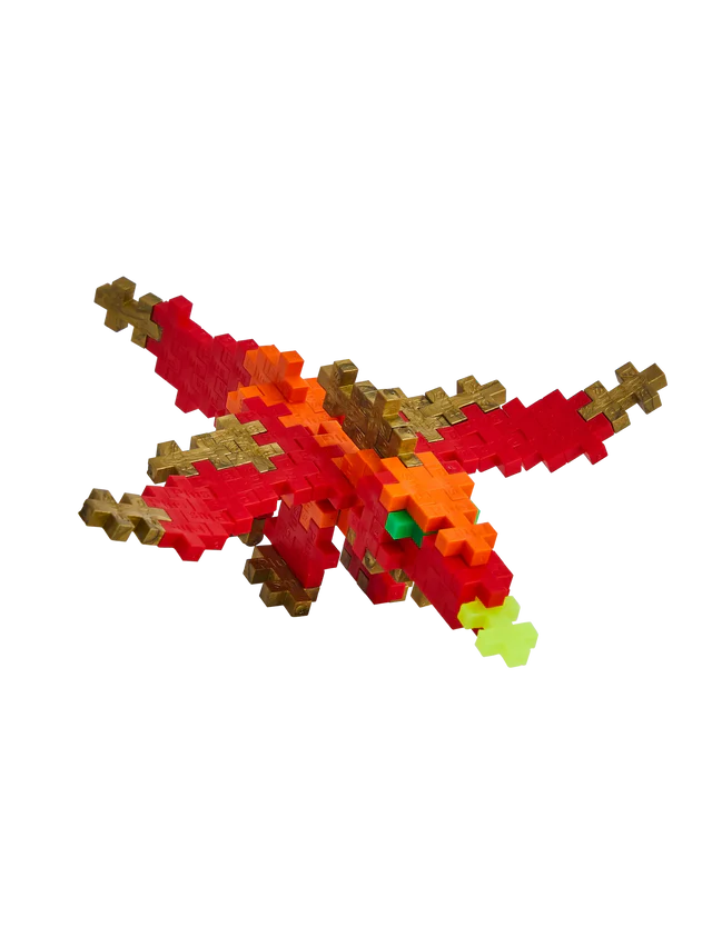 Plus Plus | Tube Draak 100 stuks - Afbeelding 2