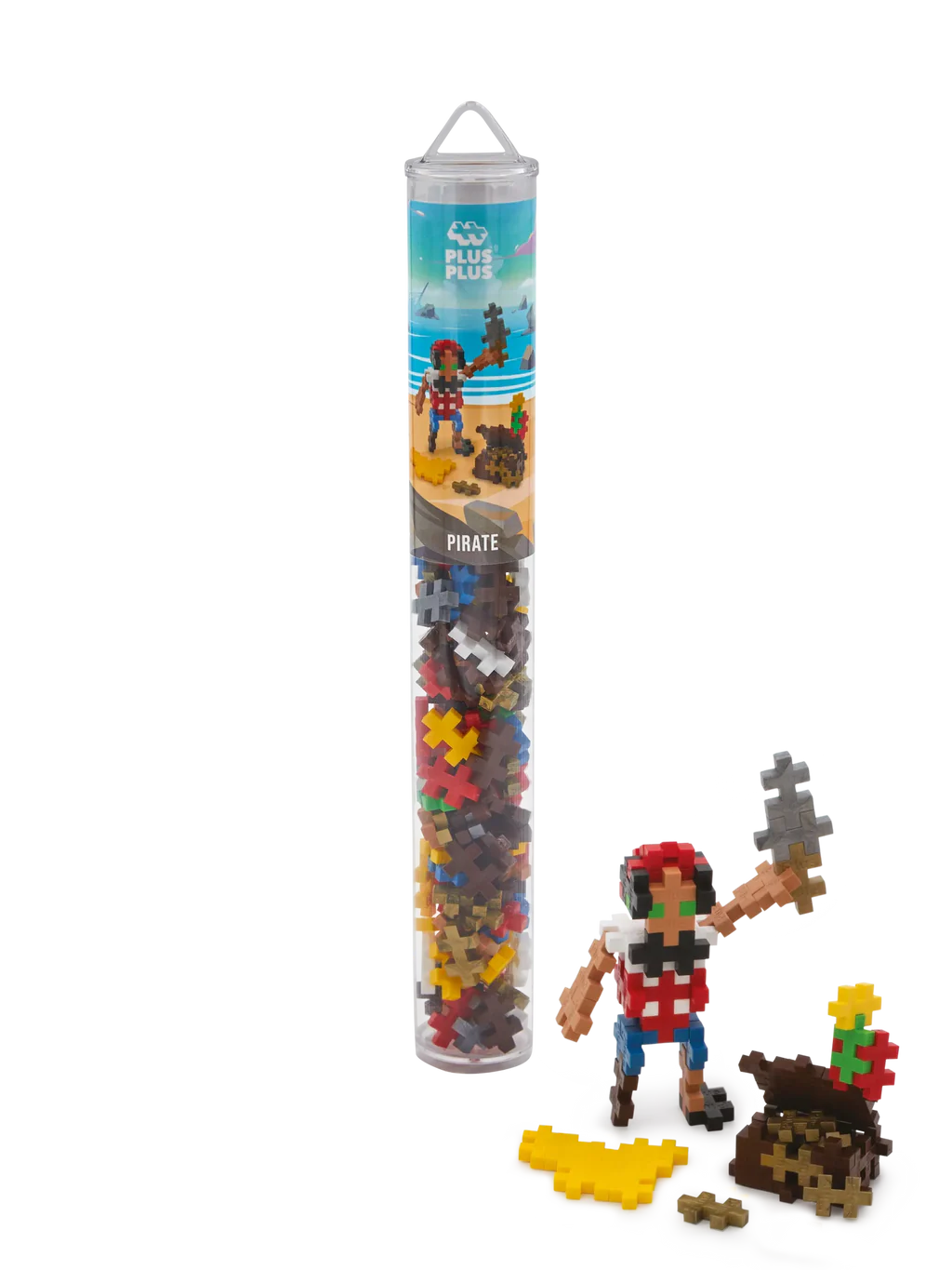 Plus Plus | Tube Piraat 100 stuks