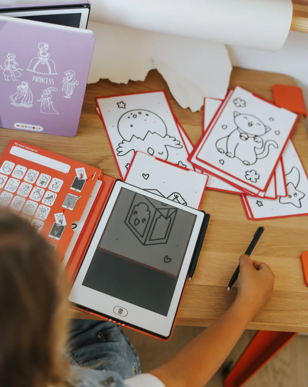 Kidywolf | Kidydraw Mini - Kawai - Afbeelding 4