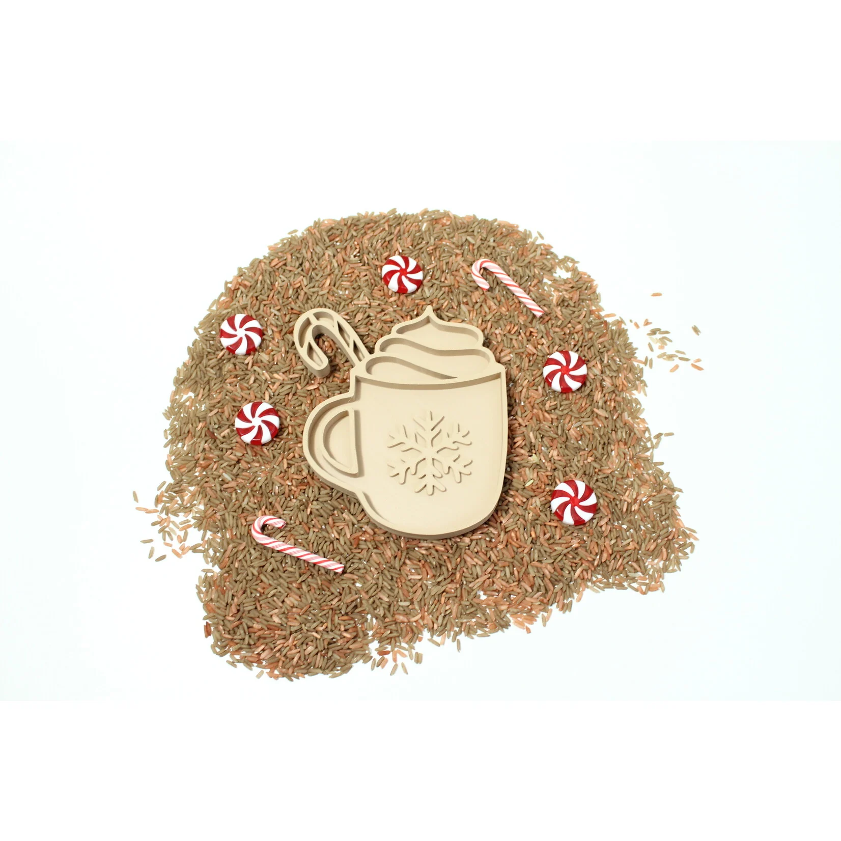 Kids Kabinet | Vulvorm PLA - Chocolademelk Mok - Afbeelding 2