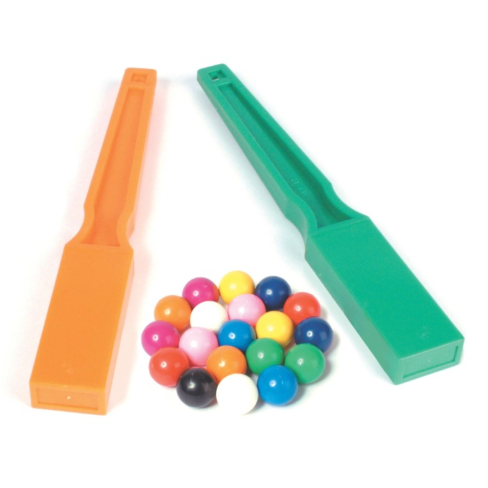 Shaw Magnets | 2 magneetstaven + Knikkers