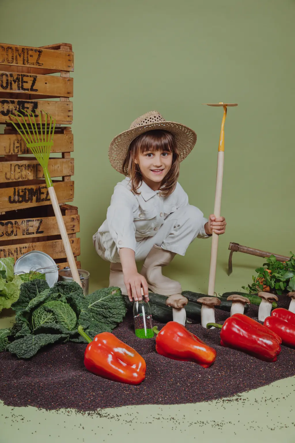 Petit Boum | Sensorische fles Learn - Veggies - Afbeelding 3